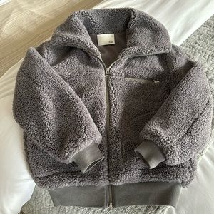 Aritzia Wilfred Free the Teddy Coat|Gray| XXS